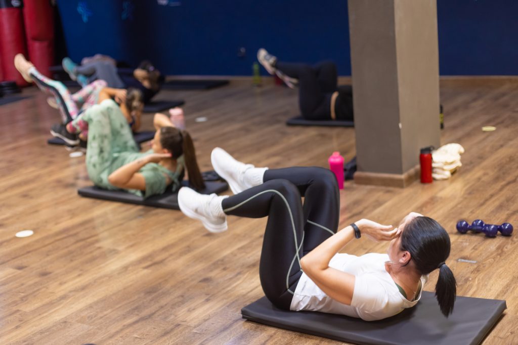 Imagem da Aula de Core Training